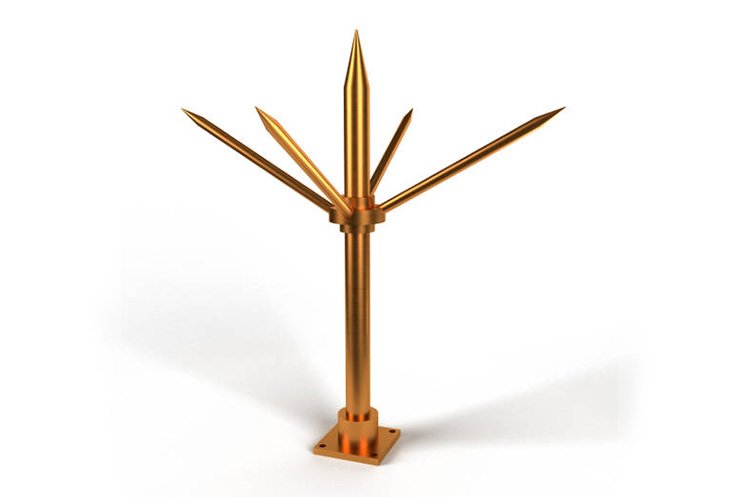 Copper Spike Lightning Arrester